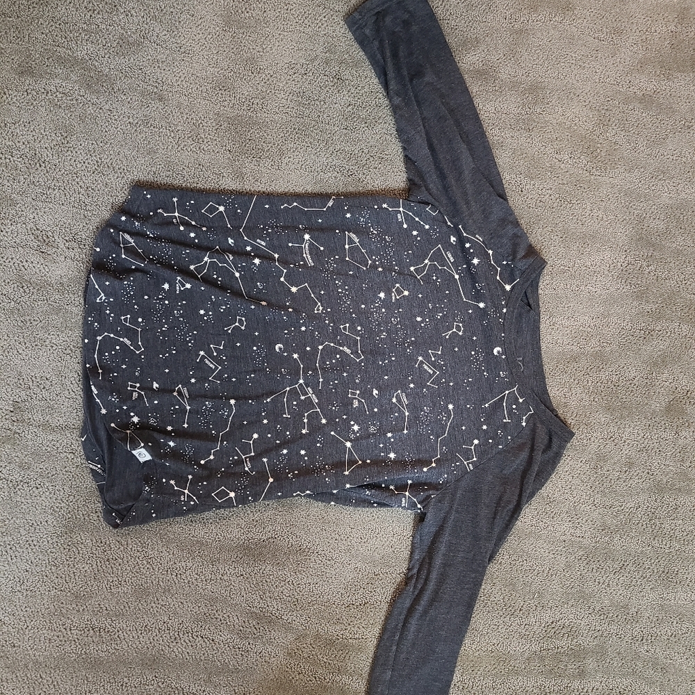 Tentree constellation shirt raglan glows